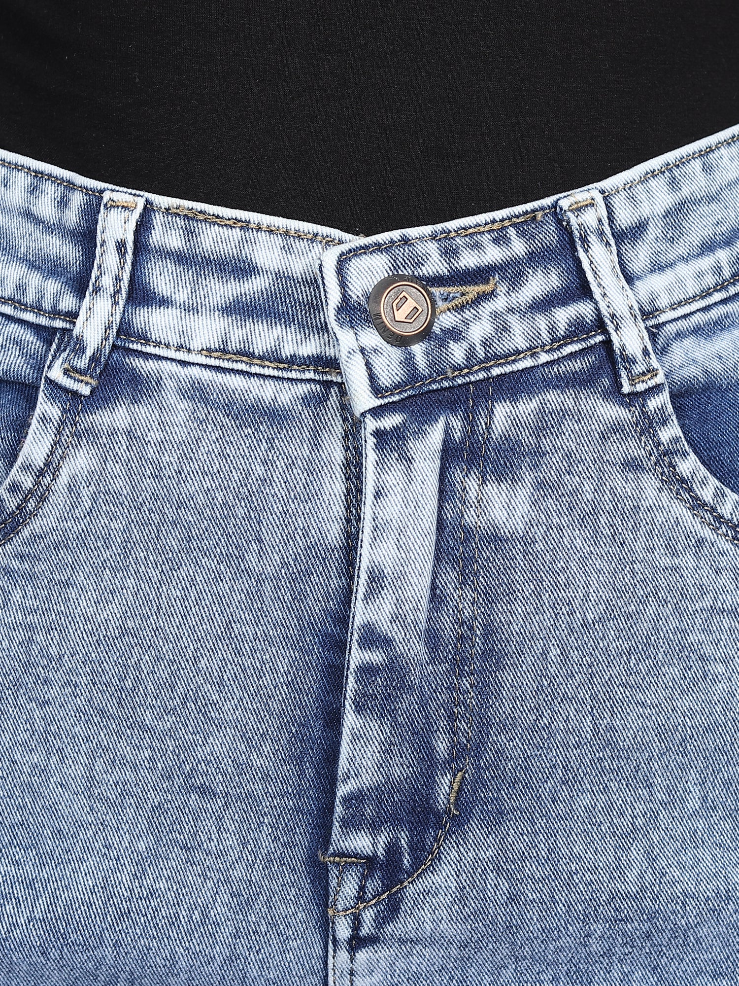 Buy Alcosta Lycra Men's Slim Fit Stretchable Light Blue Jeans | Light Blue  | Online at Best Prices in India - JioMart.